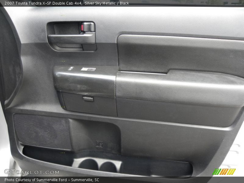 Silver Sky Metallic / Black 2007 Toyota Tundra X-SP Double Cab 4x4