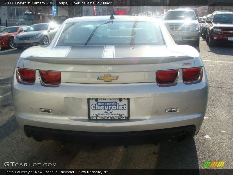 Silver Ice Metallic / Black 2011 Chevrolet Camaro SS/RS Coupe