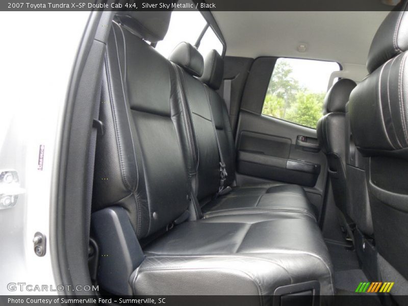 Silver Sky Metallic / Black 2007 Toyota Tundra X-SP Double Cab 4x4