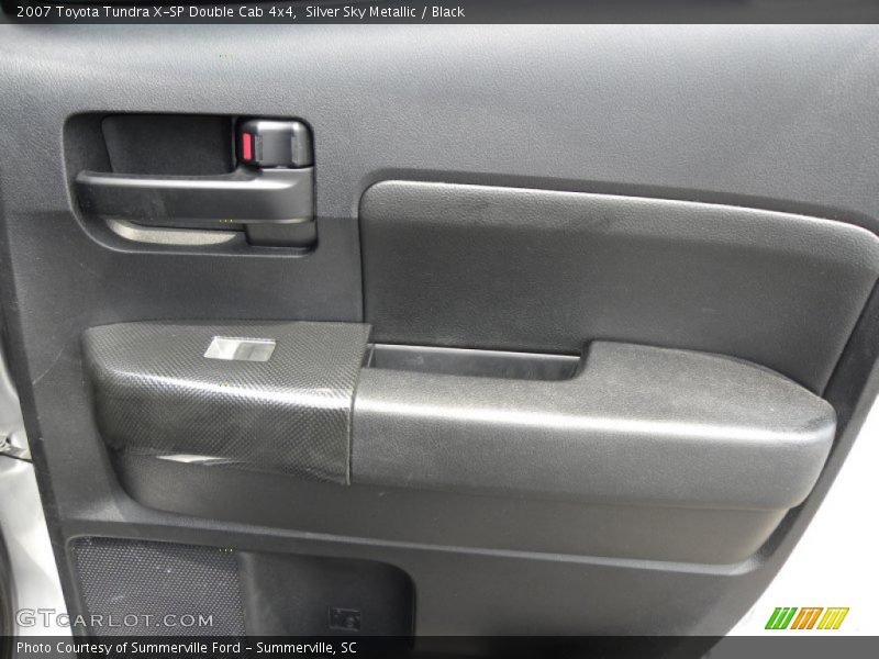 Silver Sky Metallic / Black 2007 Toyota Tundra X-SP Double Cab 4x4