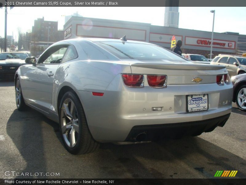 Silver Ice Metallic / Black 2011 Chevrolet Camaro SS/RS Coupe