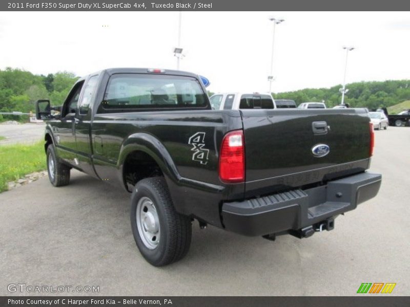 Tuxedo Black / Steel 2011 Ford F350 Super Duty XL SuperCab 4x4