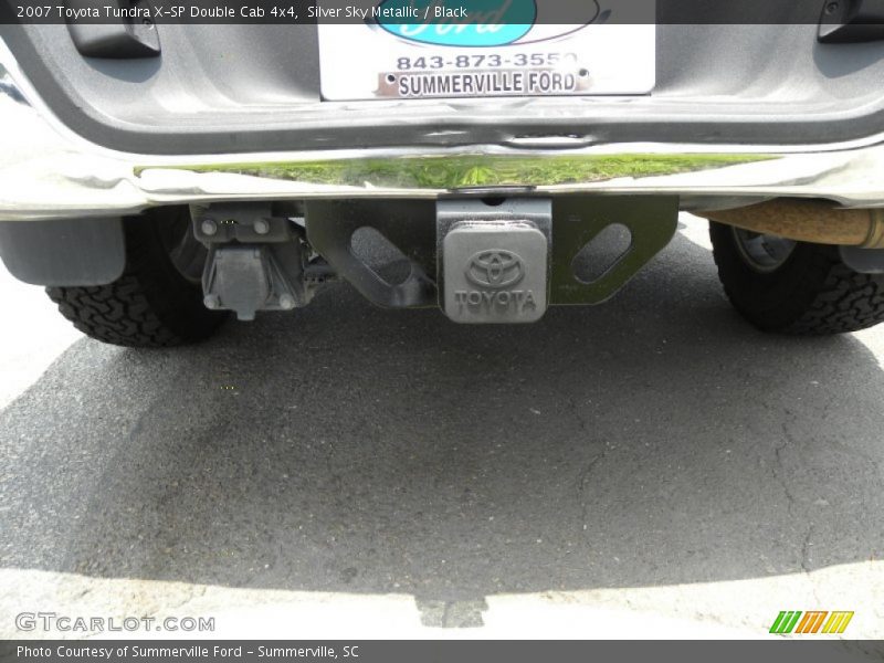 Silver Sky Metallic / Black 2007 Toyota Tundra X-SP Double Cab 4x4