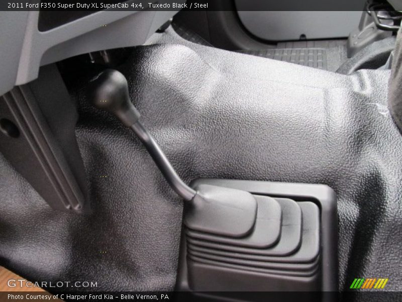 Tuxedo Black / Steel 2011 Ford F350 Super Duty XL SuperCab 4x4