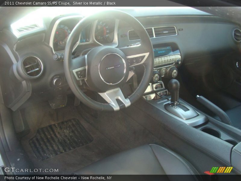 Silver Ice Metallic / Black 2011 Chevrolet Camaro SS/RS Coupe
