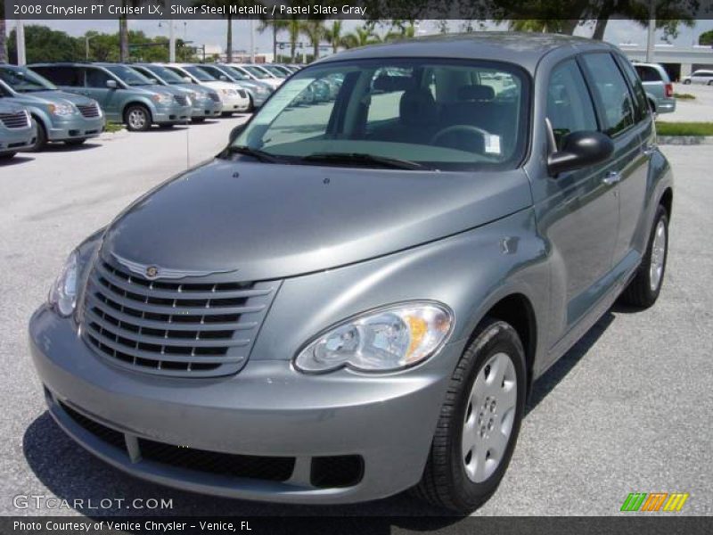 Silver Steel Metallic / Pastel Slate Gray 2008 Chrysler PT Cruiser LX