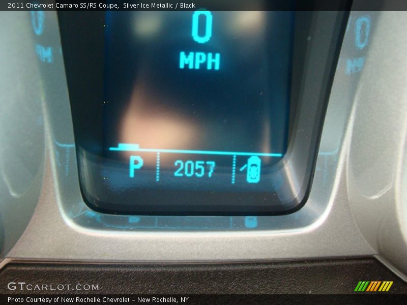 Silver Ice Metallic / Black 2011 Chevrolet Camaro SS/RS Coupe