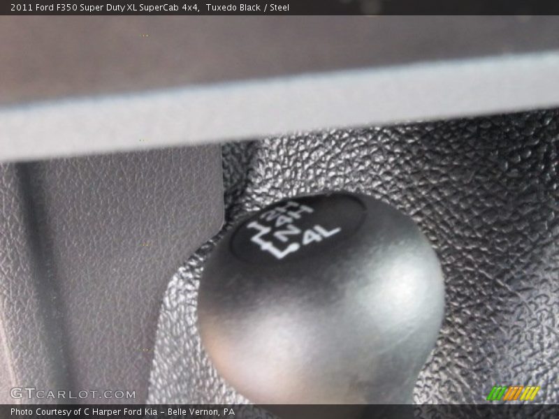 Tuxedo Black / Steel 2011 Ford F350 Super Duty XL SuperCab 4x4