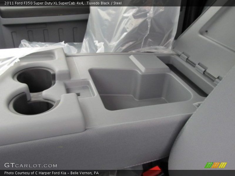Tuxedo Black / Steel 2011 Ford F350 Super Duty XL SuperCab 4x4