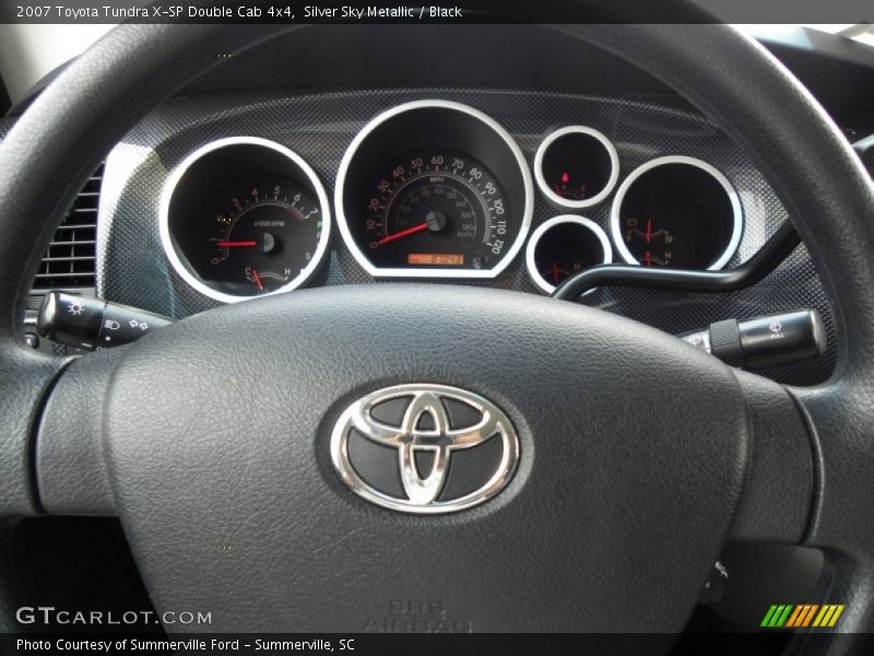 Silver Sky Metallic / Black 2007 Toyota Tundra X-SP Double Cab 4x4