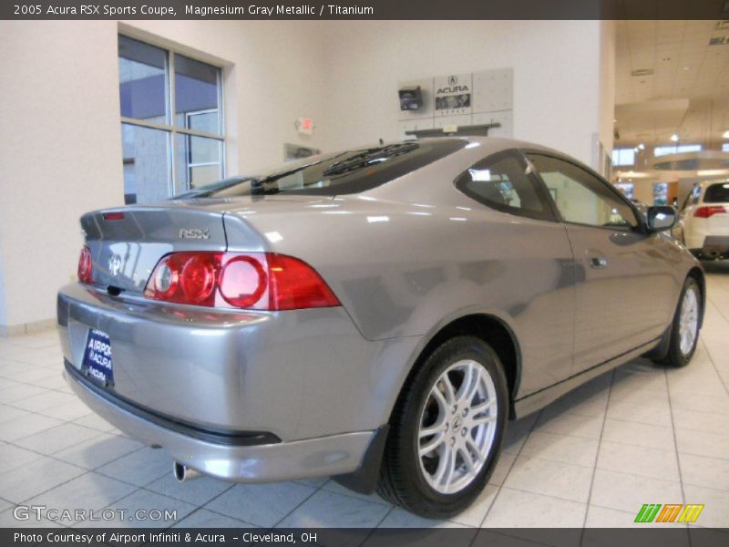 Magnesium Gray Metallic / Titanium 2005 Acura RSX Sports Coupe