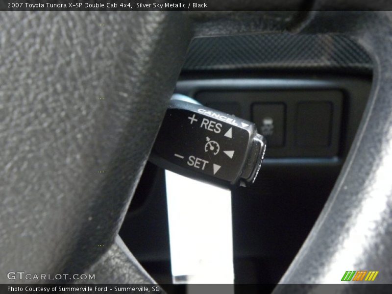 Silver Sky Metallic / Black 2007 Toyota Tundra X-SP Double Cab 4x4