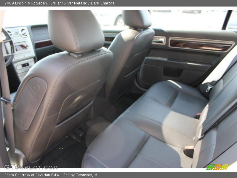 Brilliant Silver Metallic / Dark Charcoal 2009 Lincoln MKZ Sedan