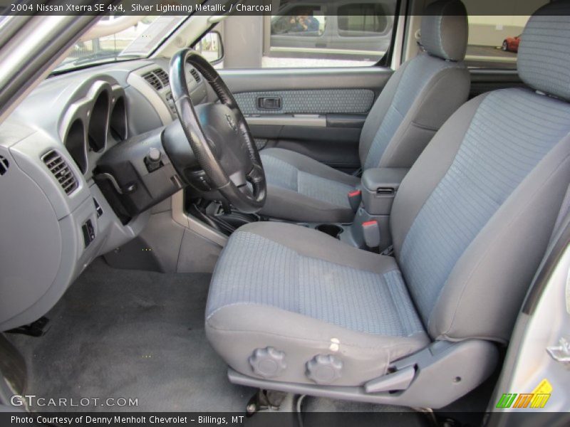 Silver Lightning Metallic / Charcoal 2004 Nissan Xterra SE 4x4