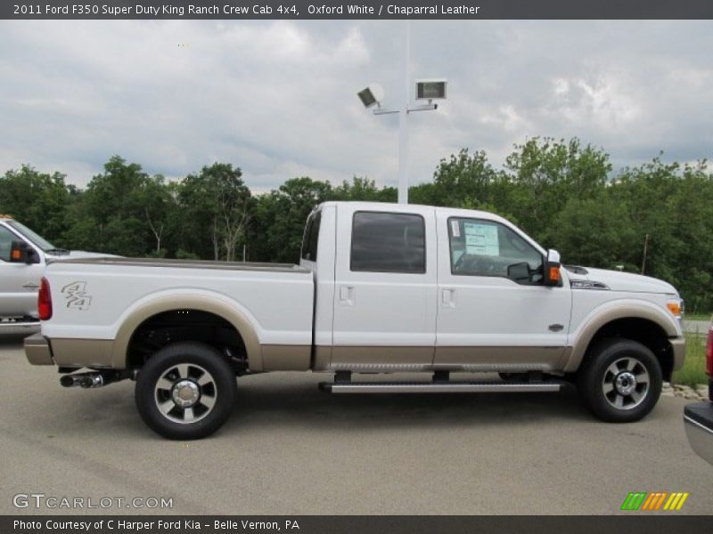  2011 F350 Super Duty King Ranch Crew Cab 4x4 Oxford White