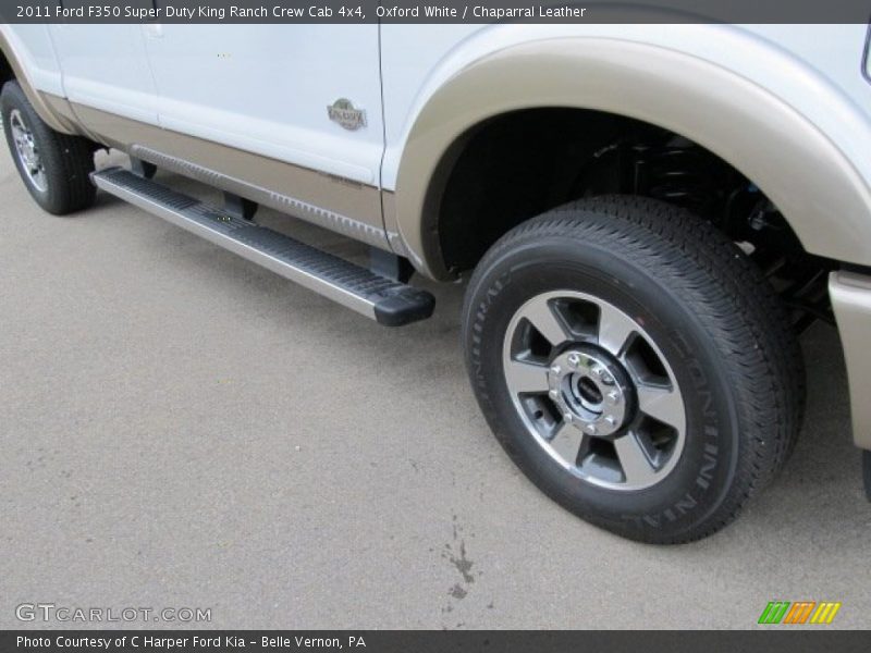 Oxford White / Chaparral Leather 2011 Ford F350 Super Duty King Ranch Crew Cab 4x4