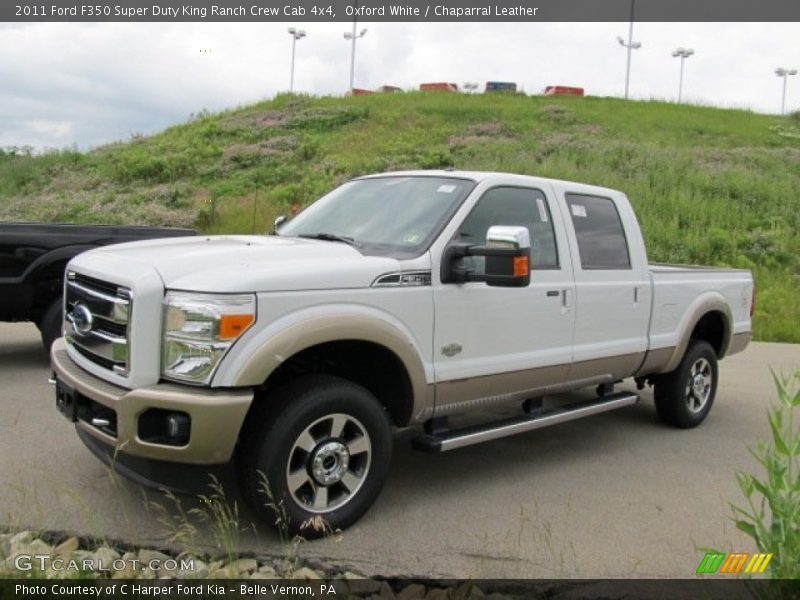  2011 F350 Super Duty King Ranch Crew Cab 4x4 Oxford White