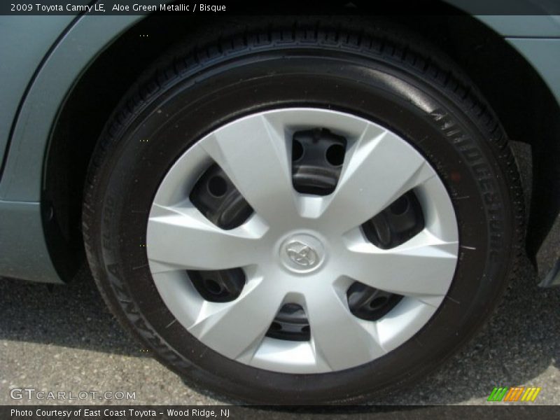 Aloe Green Metallic / Bisque 2009 Toyota Camry LE