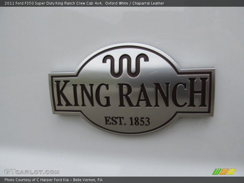  2011 F350 Super Duty King Ranch Crew Cab 4x4 Logo