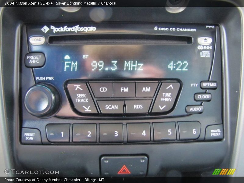 Silver Lightning Metallic / Charcoal 2004 Nissan Xterra SE 4x4