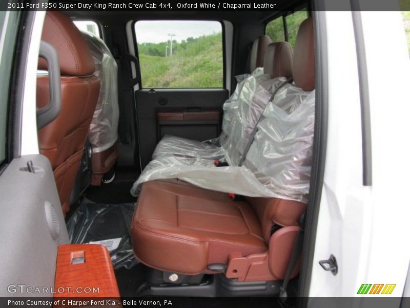  2011 F350 Super Duty King Ranch Crew Cab 4x4 Chaparral Leather Interior