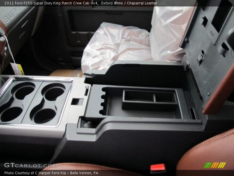 Oxford White / Chaparral Leather 2011 Ford F350 Super Duty King Ranch Crew Cab 4x4