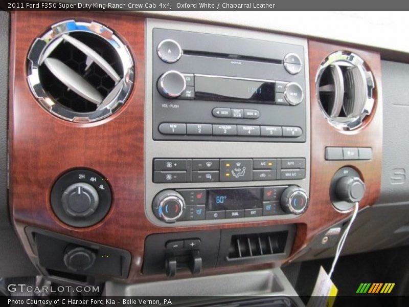Controls of 2011 F350 Super Duty King Ranch Crew Cab 4x4