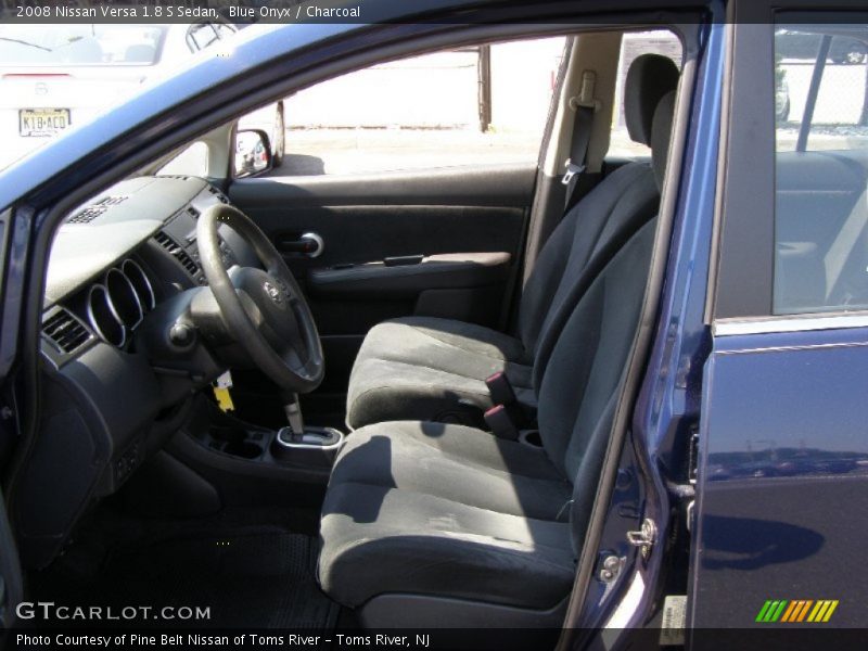 Blue Onyx / Charcoal 2008 Nissan Versa 1.8 S Sedan