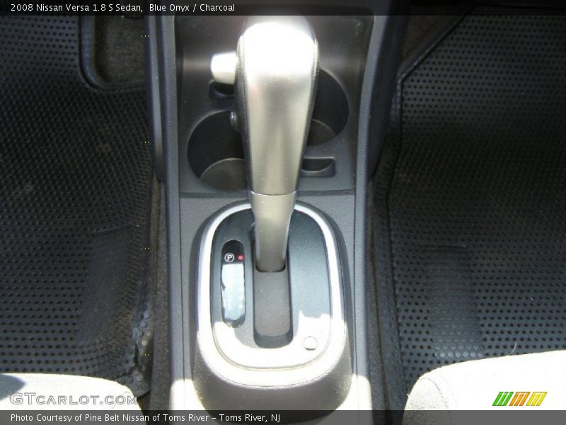 Blue Onyx / Charcoal 2008 Nissan Versa 1.8 S Sedan