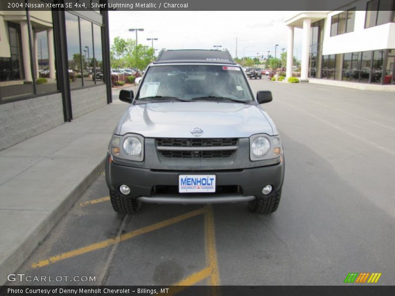 Silver Lightning Metallic / Charcoal 2004 Nissan Xterra SE 4x4