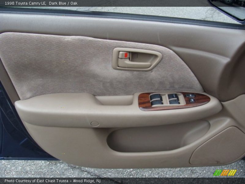 Dark Blue / Oak 1998 Toyota Camry LE
