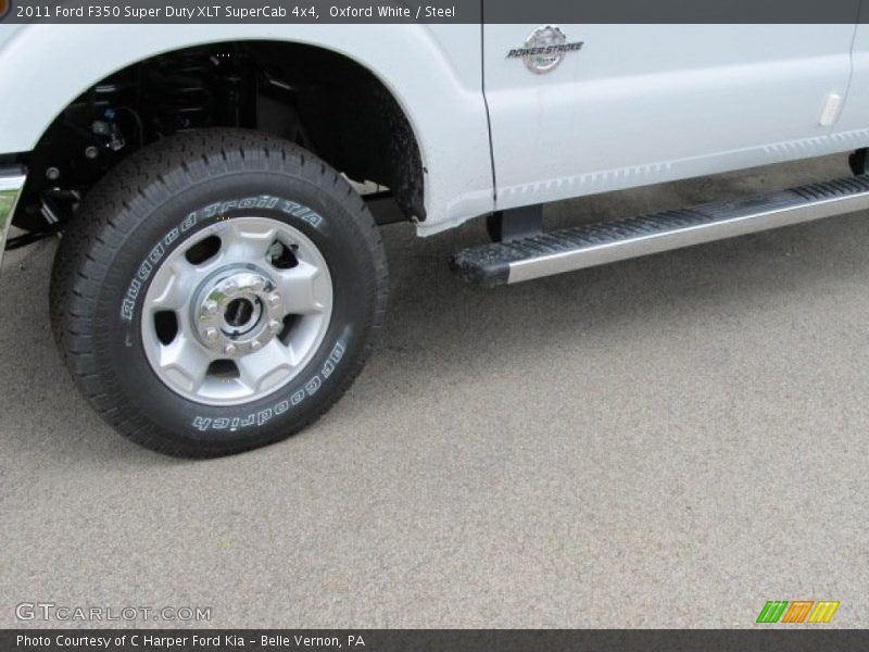 Oxford White / Steel 2011 Ford F350 Super Duty XLT SuperCab 4x4
