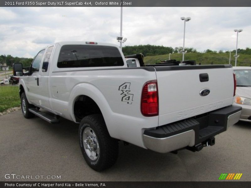 Oxford White / Steel 2011 Ford F350 Super Duty XLT SuperCab 4x4