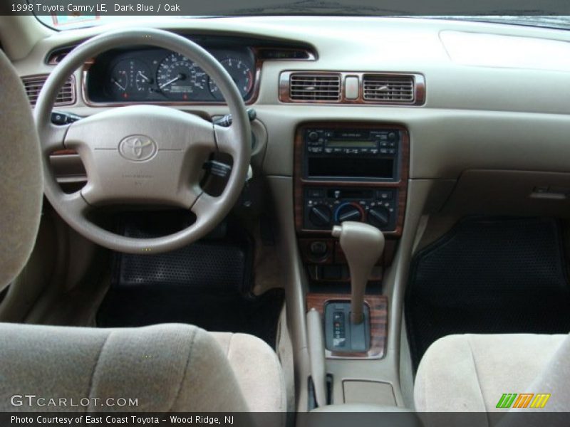Dashboard of 1998 Camry LE