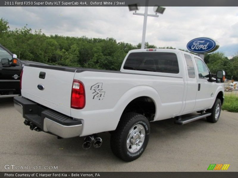 Oxford White / Steel 2011 Ford F350 Super Duty XLT SuperCab 4x4