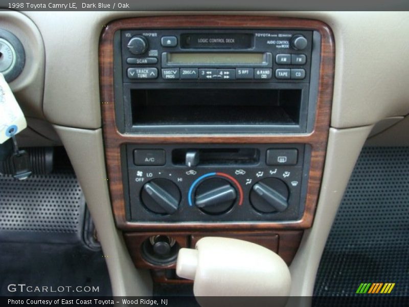 Controls of 1998 Camry LE