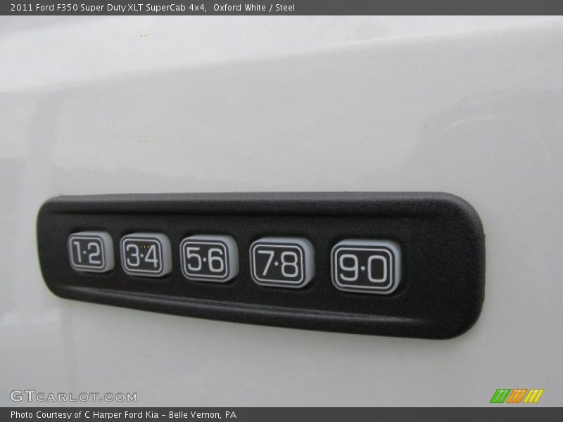Oxford White / Steel 2011 Ford F350 Super Duty XLT SuperCab 4x4