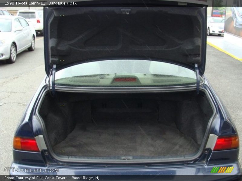 Dark Blue / Oak 1998 Toyota Camry LE