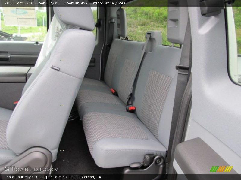 Oxford White / Steel 2011 Ford F350 Super Duty XLT SuperCab 4x4