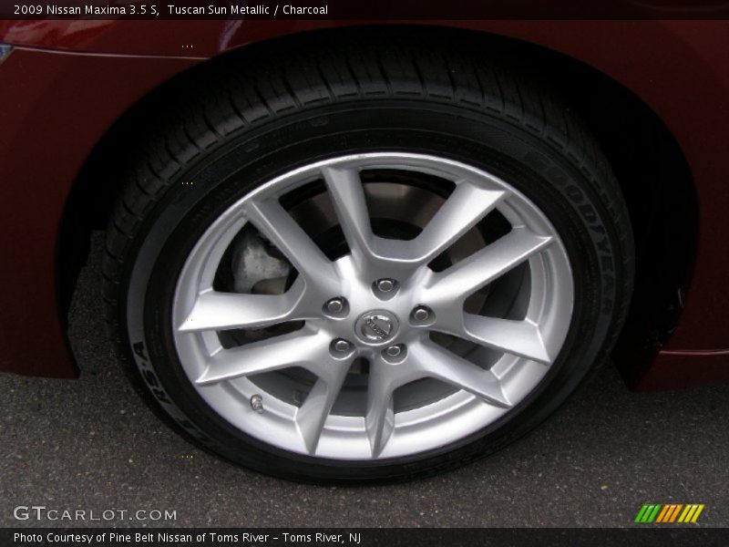 Tuscan Sun Metallic / Charcoal 2009 Nissan Maxima 3.5 S
