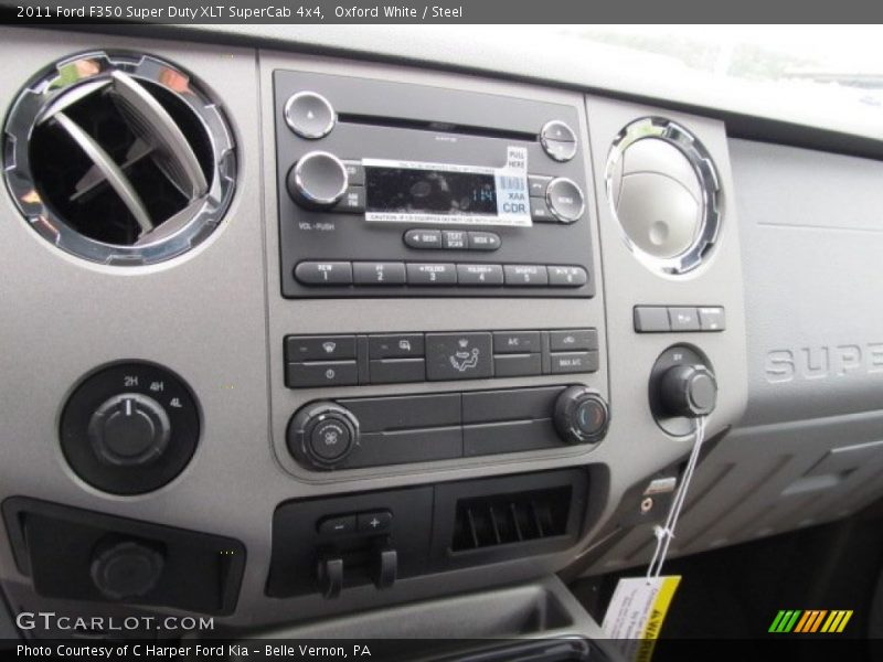 Controls of 2011 F350 Super Duty XLT SuperCab 4x4