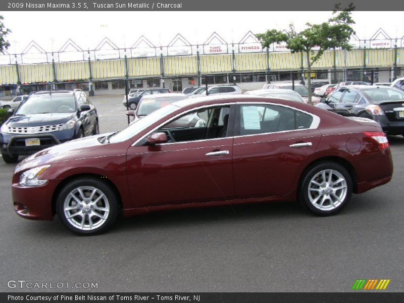Tuscan Sun Metallic / Charcoal 2009 Nissan Maxima 3.5 S