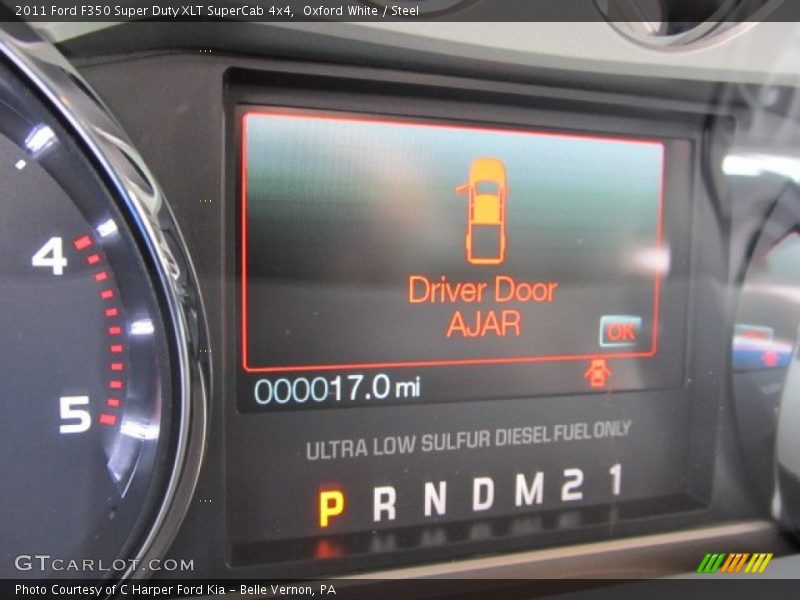 Oxford White / Steel 2011 Ford F350 Super Duty XLT SuperCab 4x4