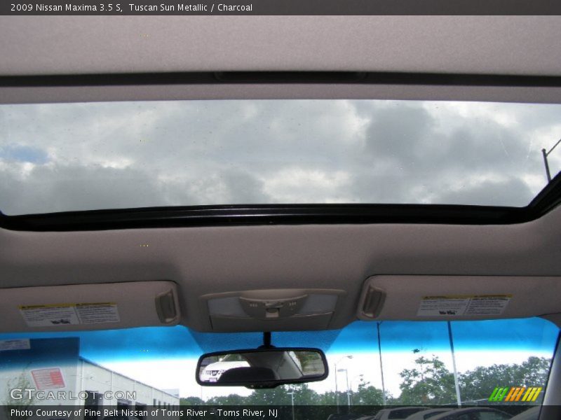 Tuscan Sun Metallic / Charcoal 2009 Nissan Maxima 3.5 S