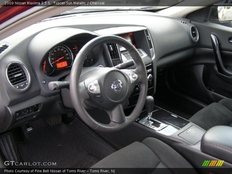 Tuscan Sun Metallic / Charcoal 2009 Nissan Maxima 3.5 S