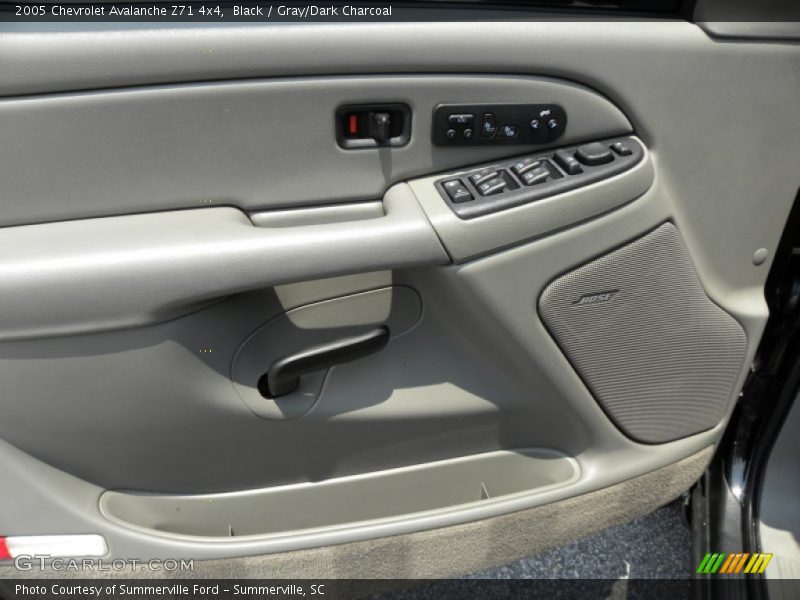 Black / Gray/Dark Charcoal 2005 Chevrolet Avalanche Z71 4x4