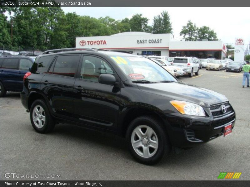 Black / Sand Beige 2010 Toyota RAV4 I4 4WD