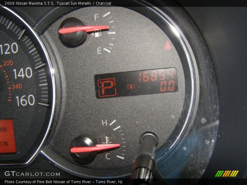 Tuscan Sun Metallic / Charcoal 2009 Nissan Maxima 3.5 S