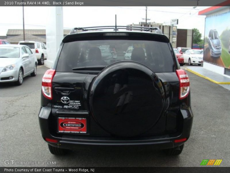 Black / Sand Beige 2010 Toyota RAV4 I4 4WD