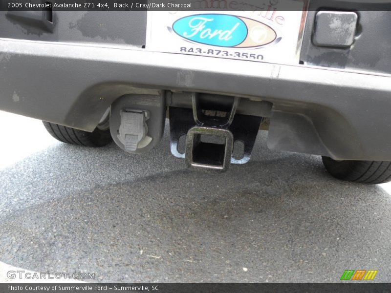 Black / Gray/Dark Charcoal 2005 Chevrolet Avalanche Z71 4x4